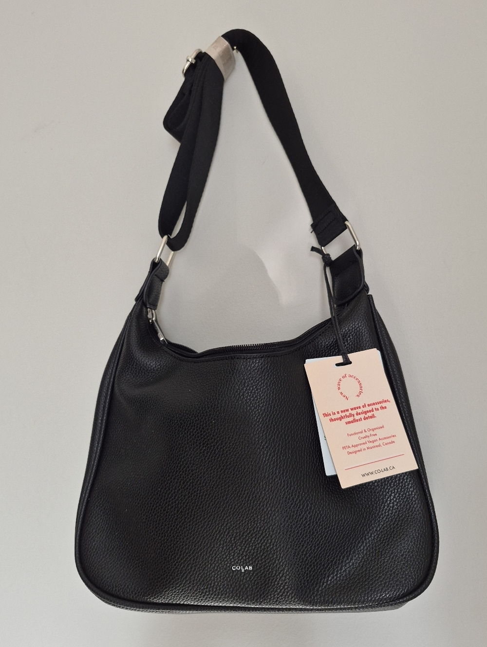 Colab vegan leather purse
